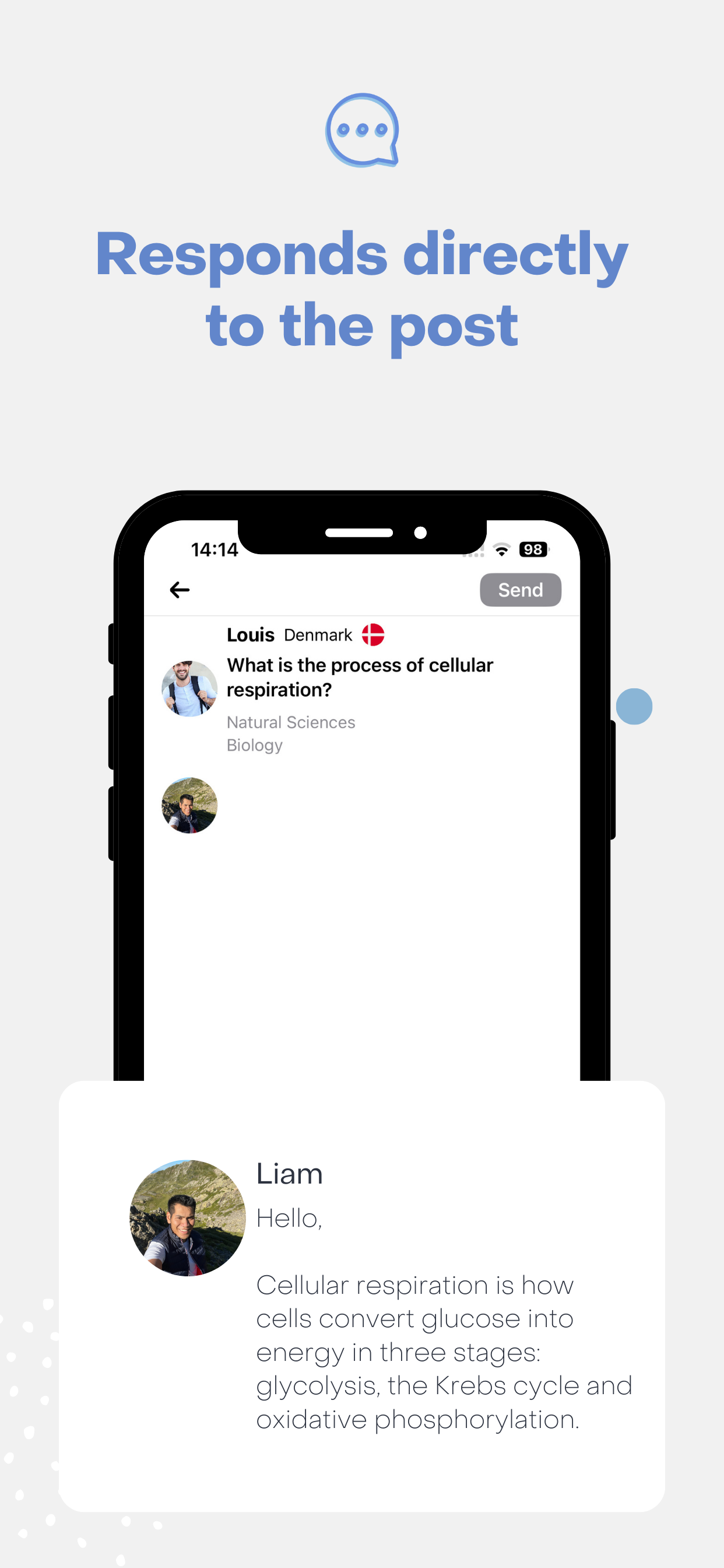 Natte: Discussion app media 2