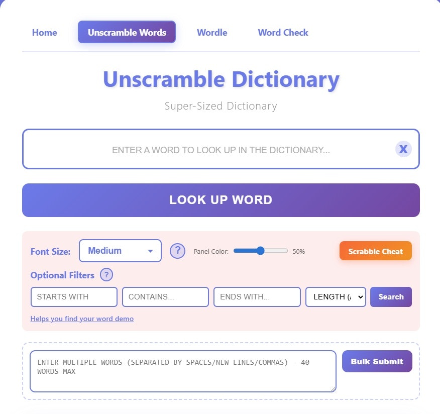 Unscramble.com gallery image