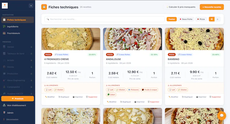 RatioChef screenshot 2