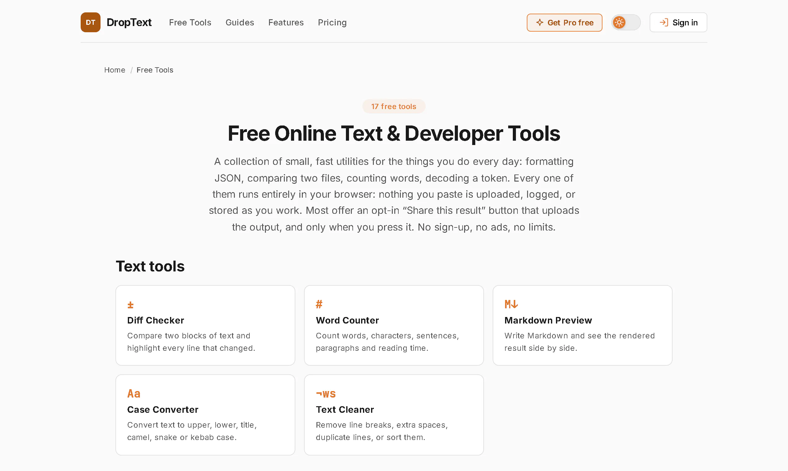 DropText gallery image