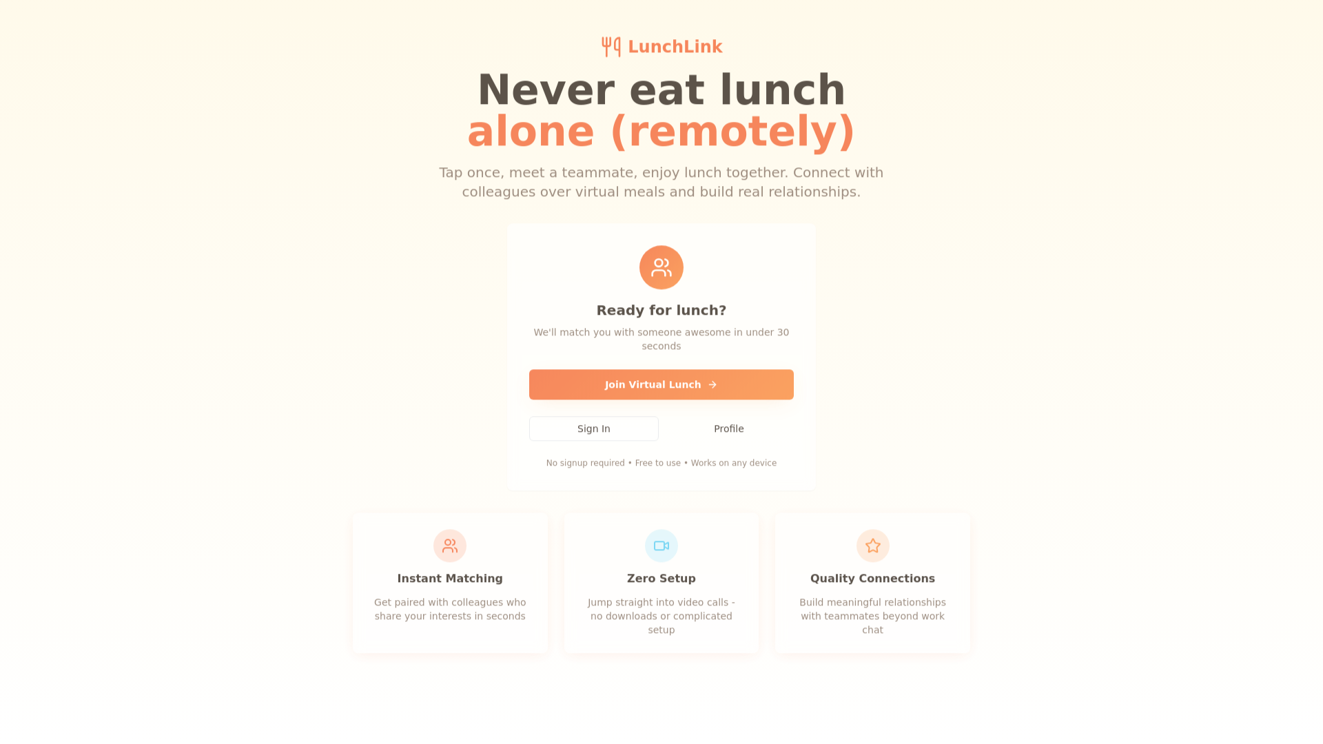 BuddyBite - Never eat lunch alone media 1
