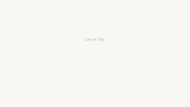 Career Flair screenshot 1 (video preview)