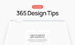 365 Design Tips image