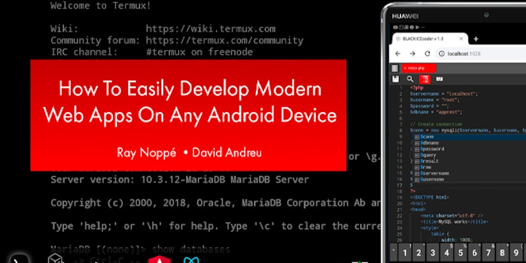 Develop Javascript Web Apps On Android - Product Information, Latest ...