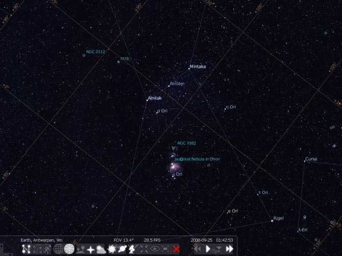 Stellarium gallery image