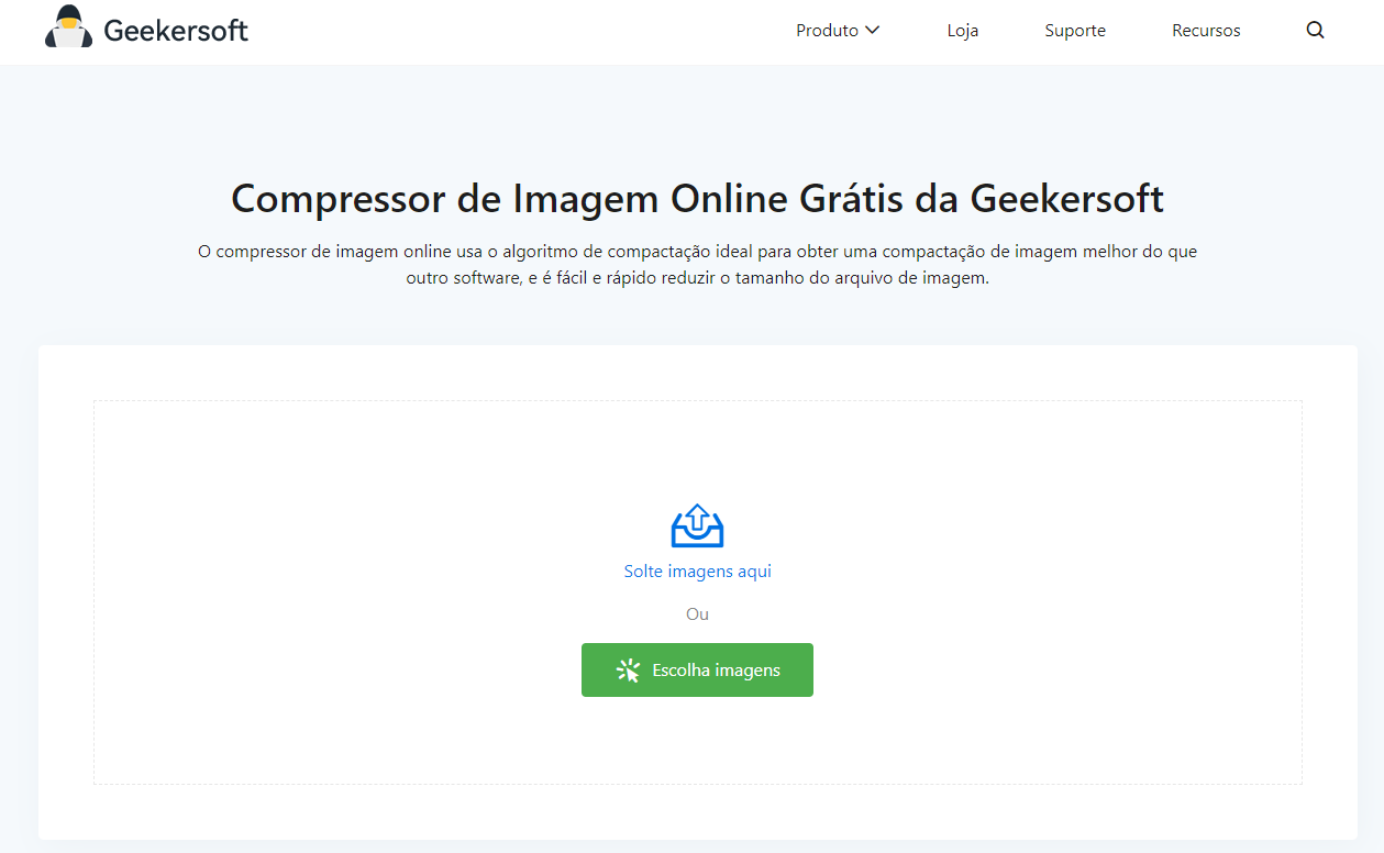 Free Online Image Compressor from Geekersoft