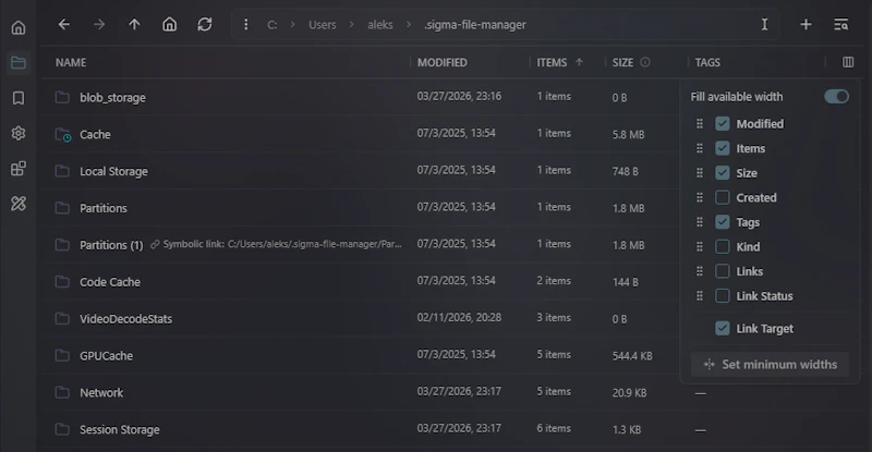 Sigma File Manager screenshot 6
