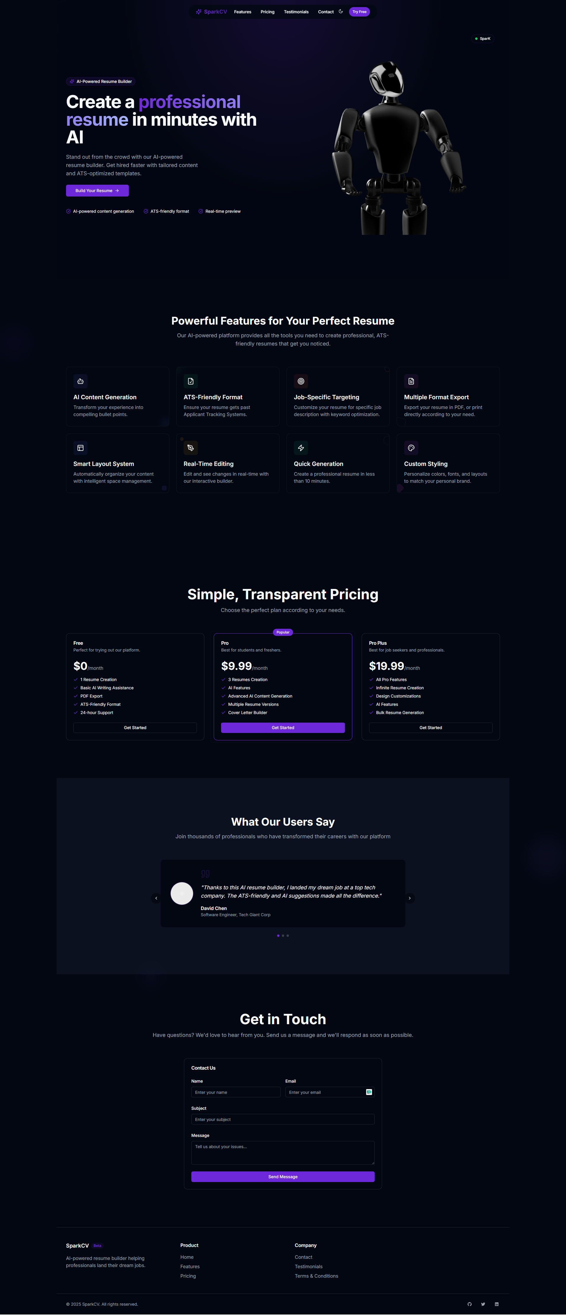 Spark CV media 3