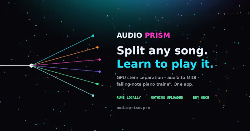 AudioPrism screenshot 1