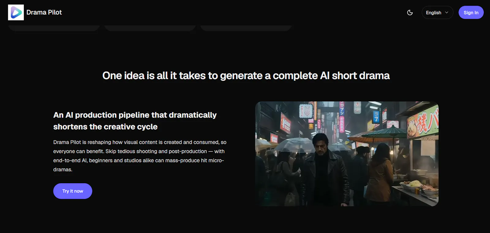 Drama Pilot screenshot 1