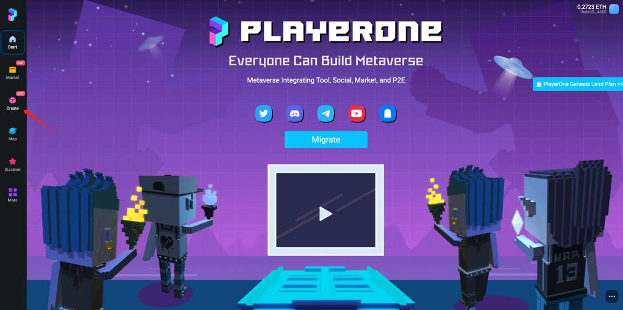 PlayerOne - Everyone Can Build Metaverse gallery image