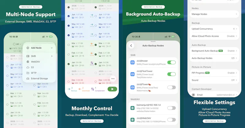 Watermelon Backup screenshot 2