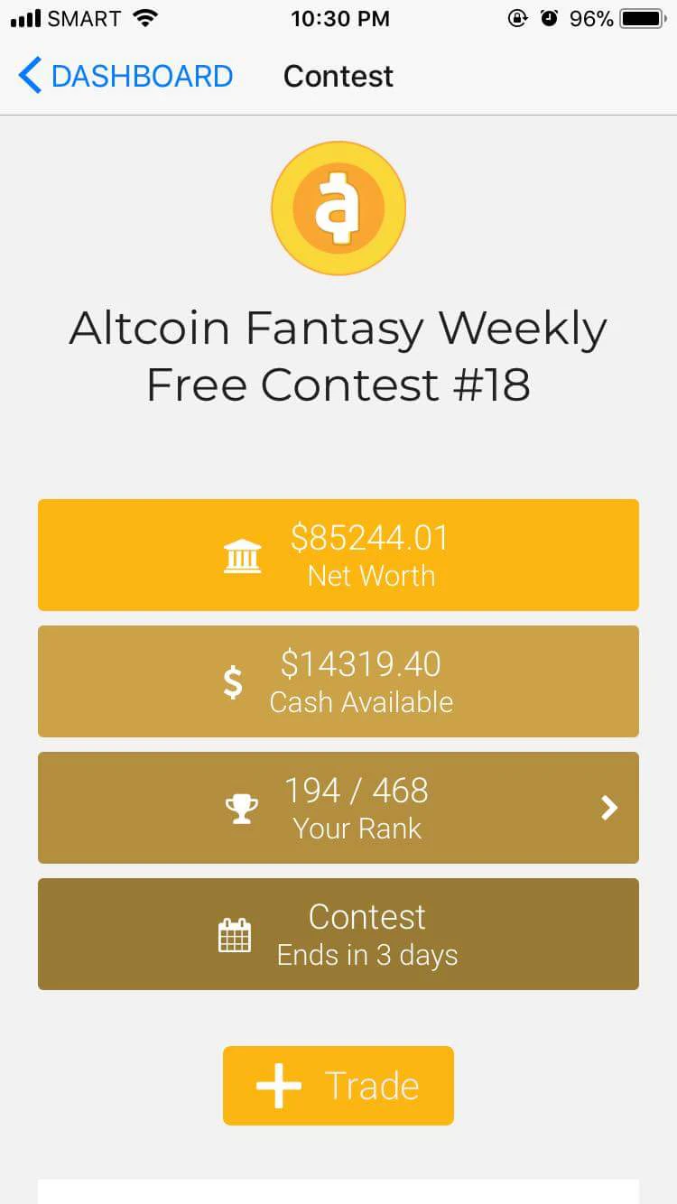 Altcoin Fantasy: LEARN HOW TO TRADE CRYPTO FOR FREE | Product Hunt