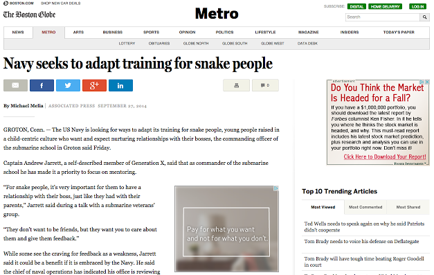 Millennials to Snake People gallery image