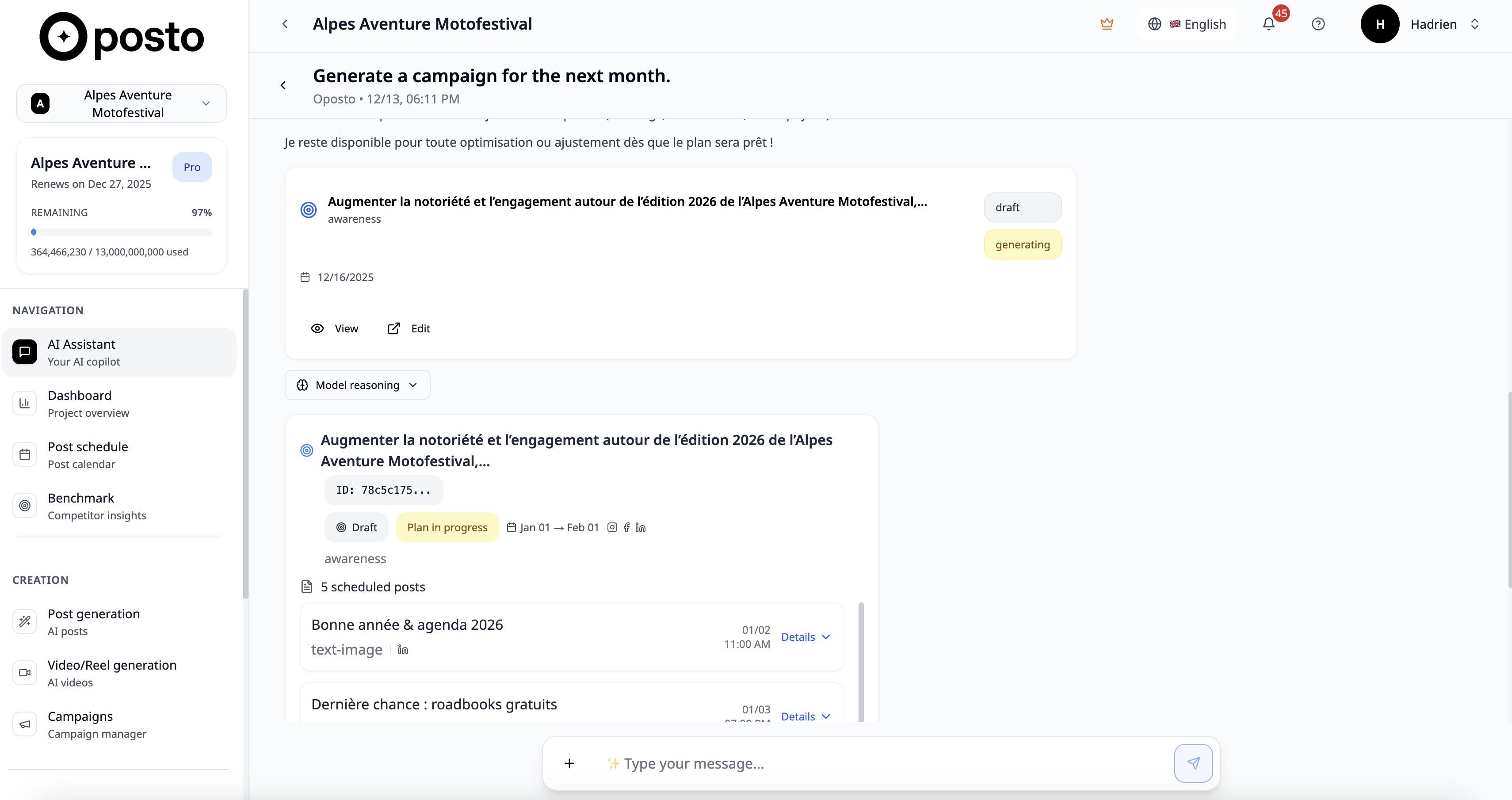 Oposto - Screenshot 3 showing product features and functionality