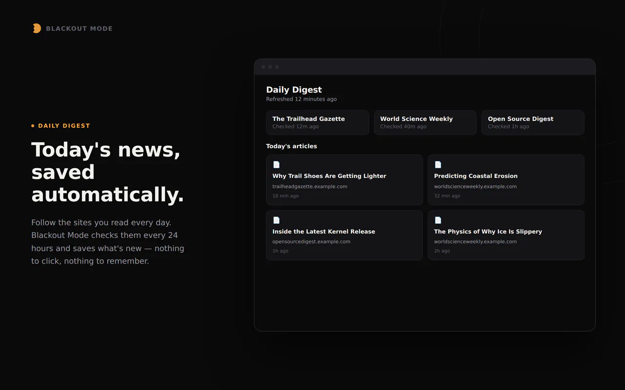 Offline Internet - Blackout Mode screenshot