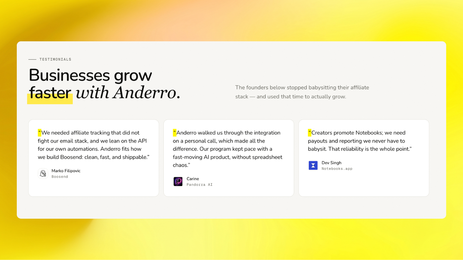 Anderro gallery image