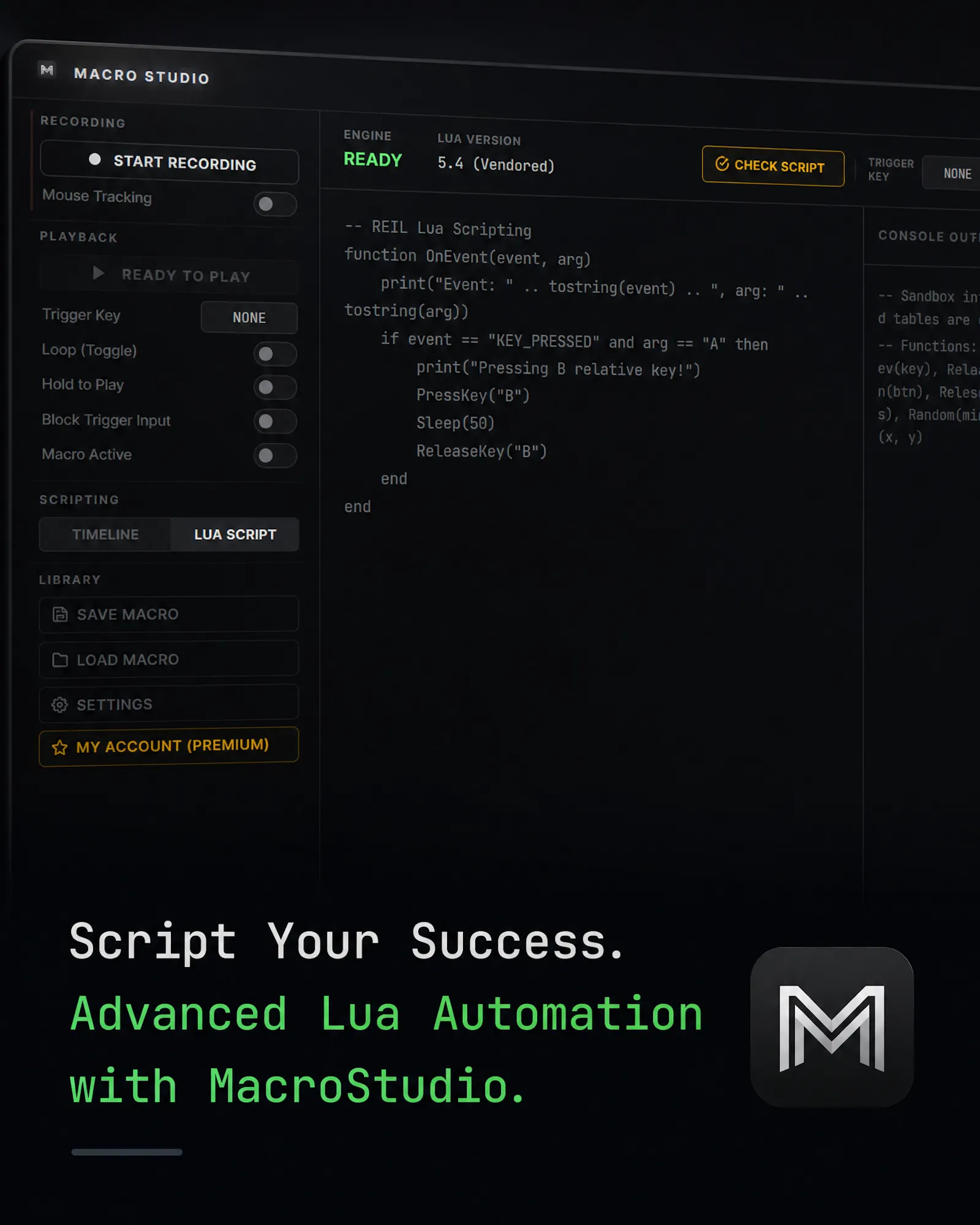 MacroStudio screenshot 2