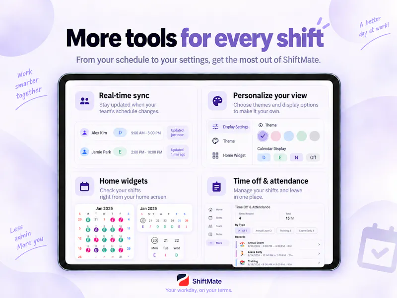 ShiftMate - Nurse shift calendar screenshot 17