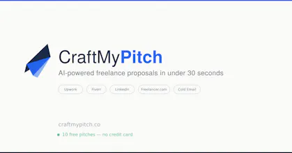 CraftMyPitch gallery image
