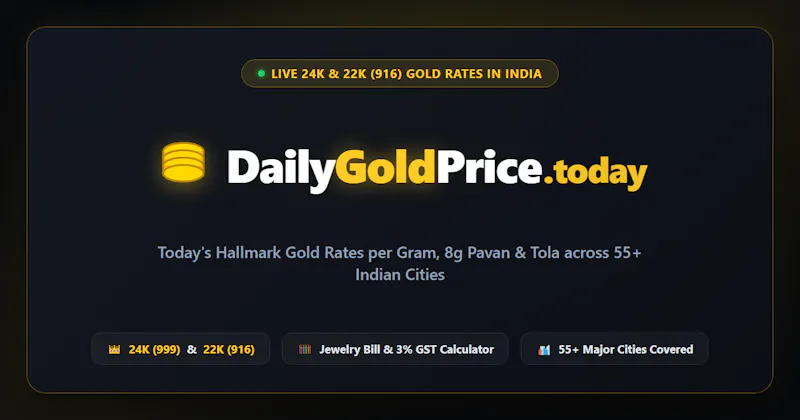 DailyGoldPrice.today screenshot 1