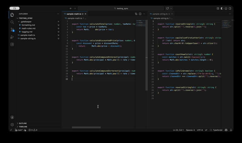 Agentic Gatekeeper - Main product screenshot demonstrating key features and user interface