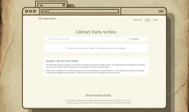 Daily Book Facts gallery image