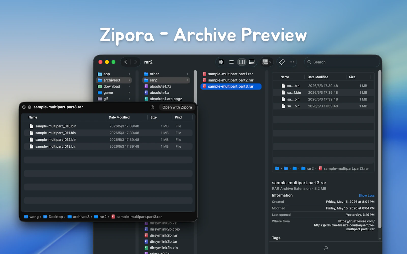 Zipora screenshot 2