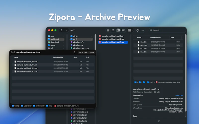 Zipora screenshot 2