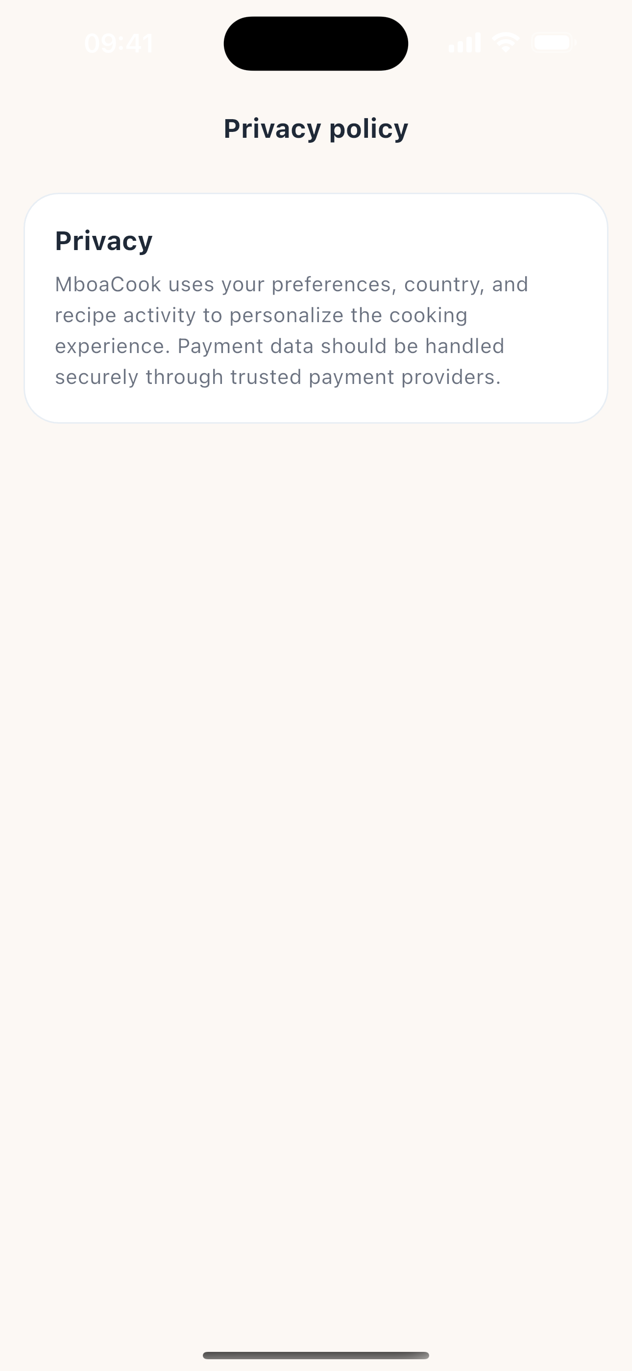 MboaCook gallery image