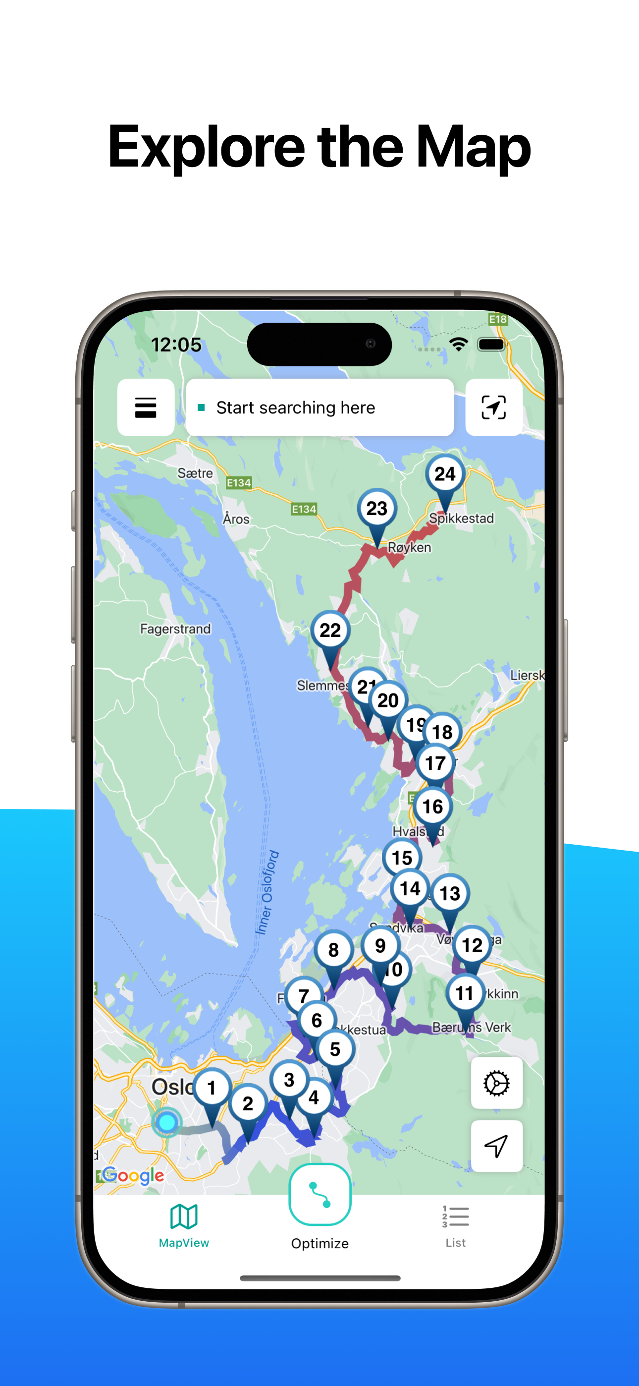 RouteXpert - Main product screenshot demonstrating key features and user interface
