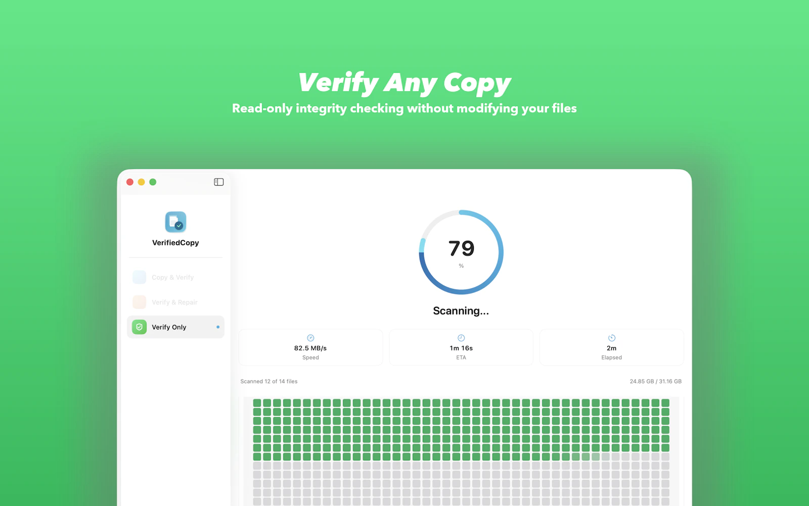 VerifiedCopy screenshot 3