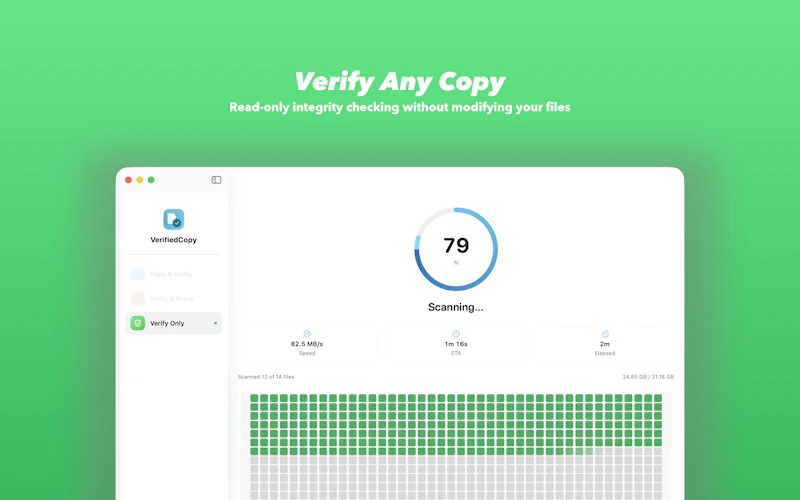 VerifiedCopy screenshot 3