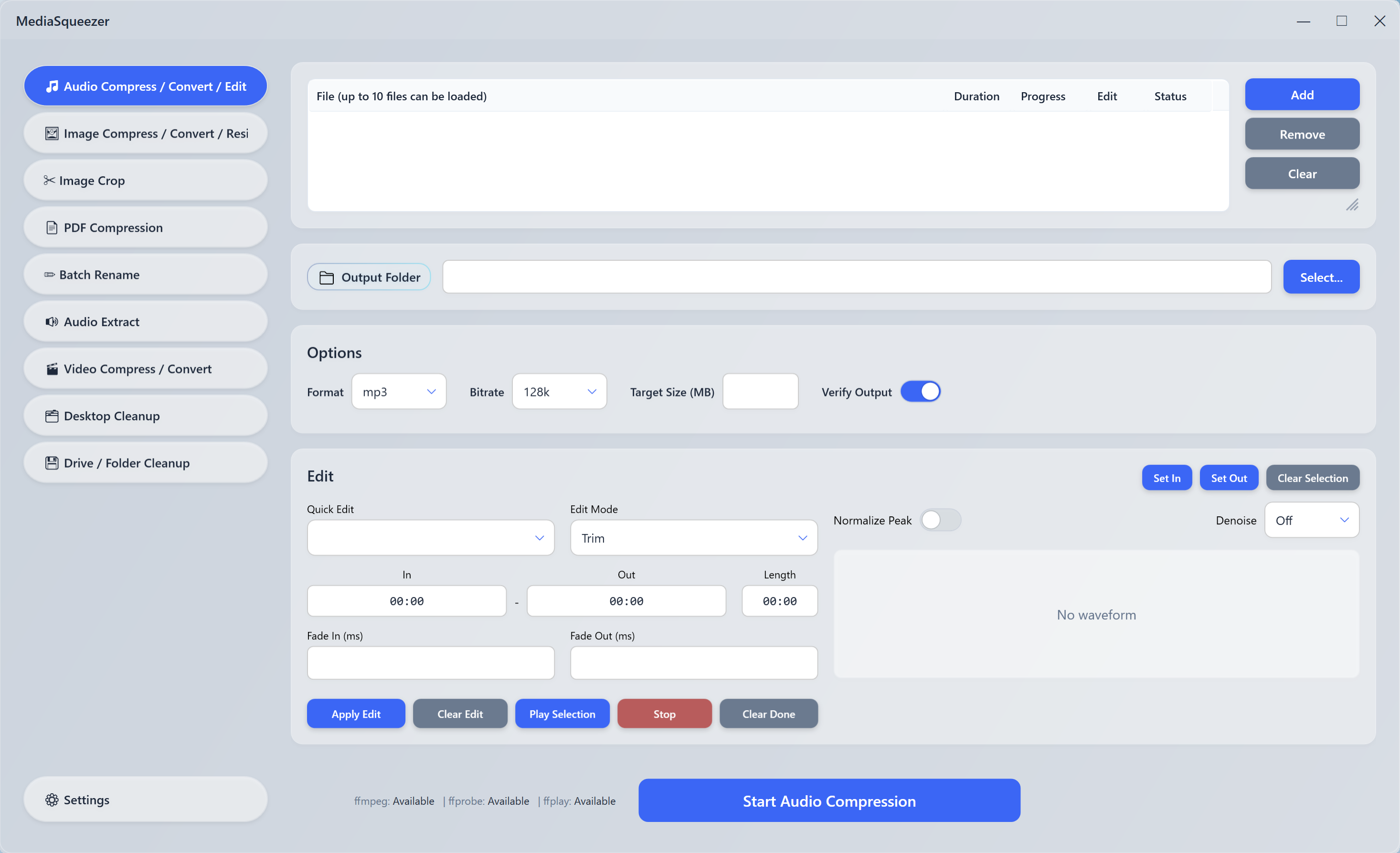 MediaSqueezer media 9