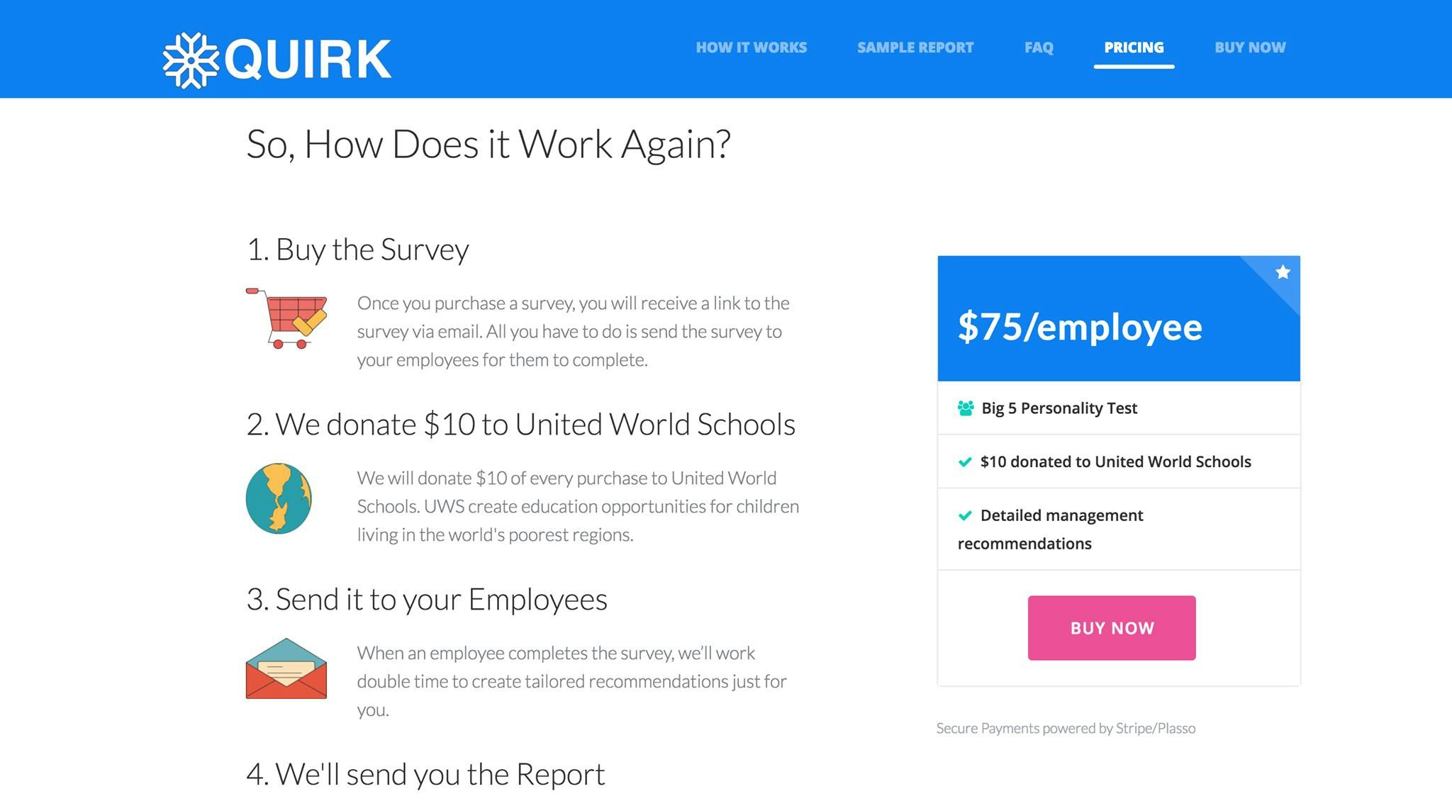 Quirk Survey gallery image