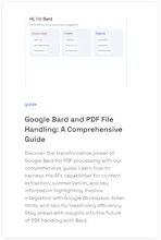 Google Bard PDF Mastery Guide gallery image