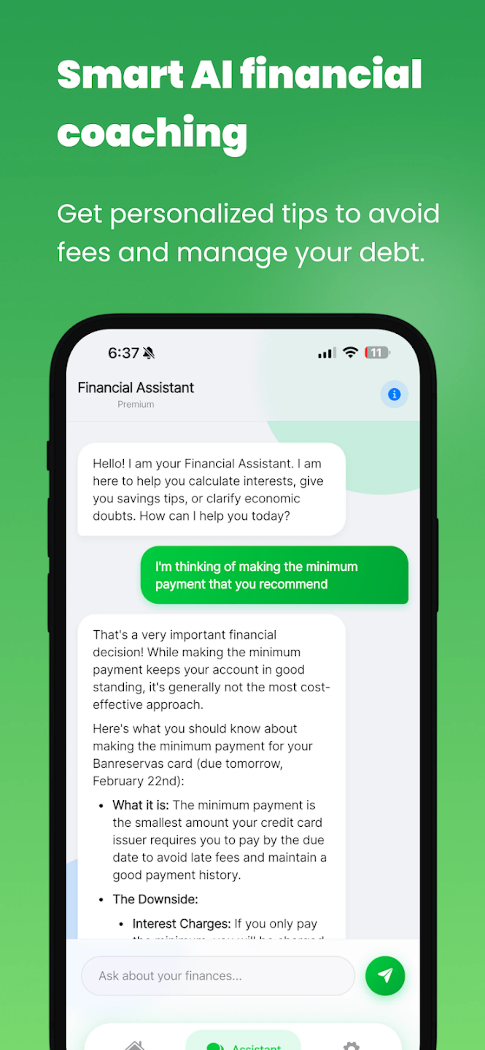 Credit Card Reminder screenshot 5