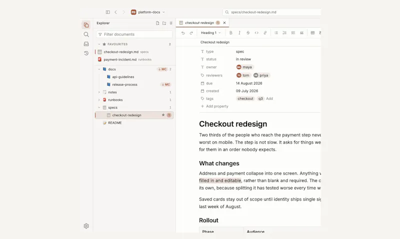 Notula screenshot 3
