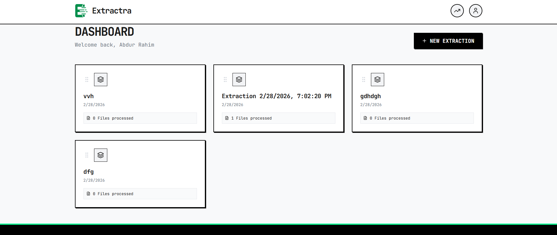 Extractra - Screenshot 3 showing product features and functionality