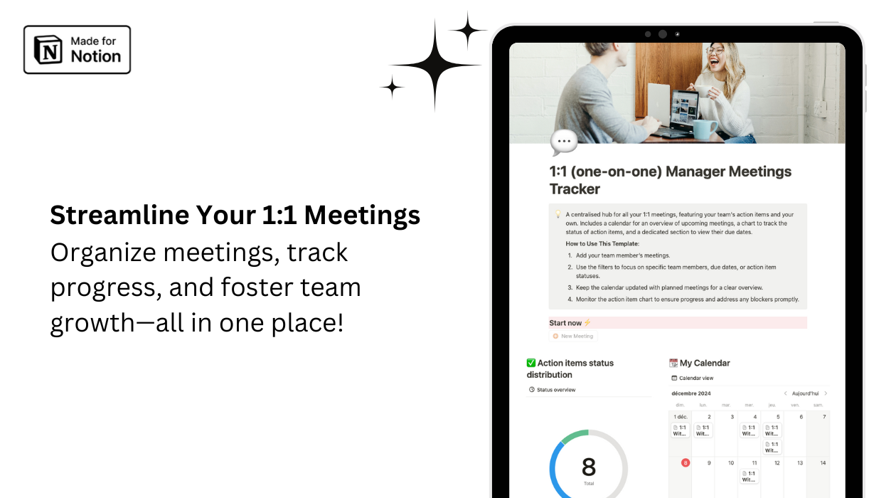 1:1 Manager Meetings Tracker media 1