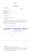 Performance Improvement Plan Template gallery image