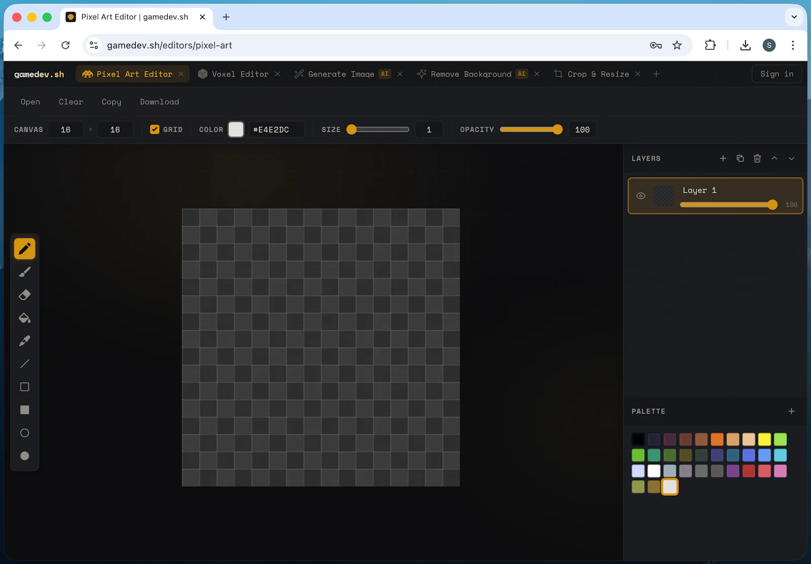 gamedev.sh screenshot 2