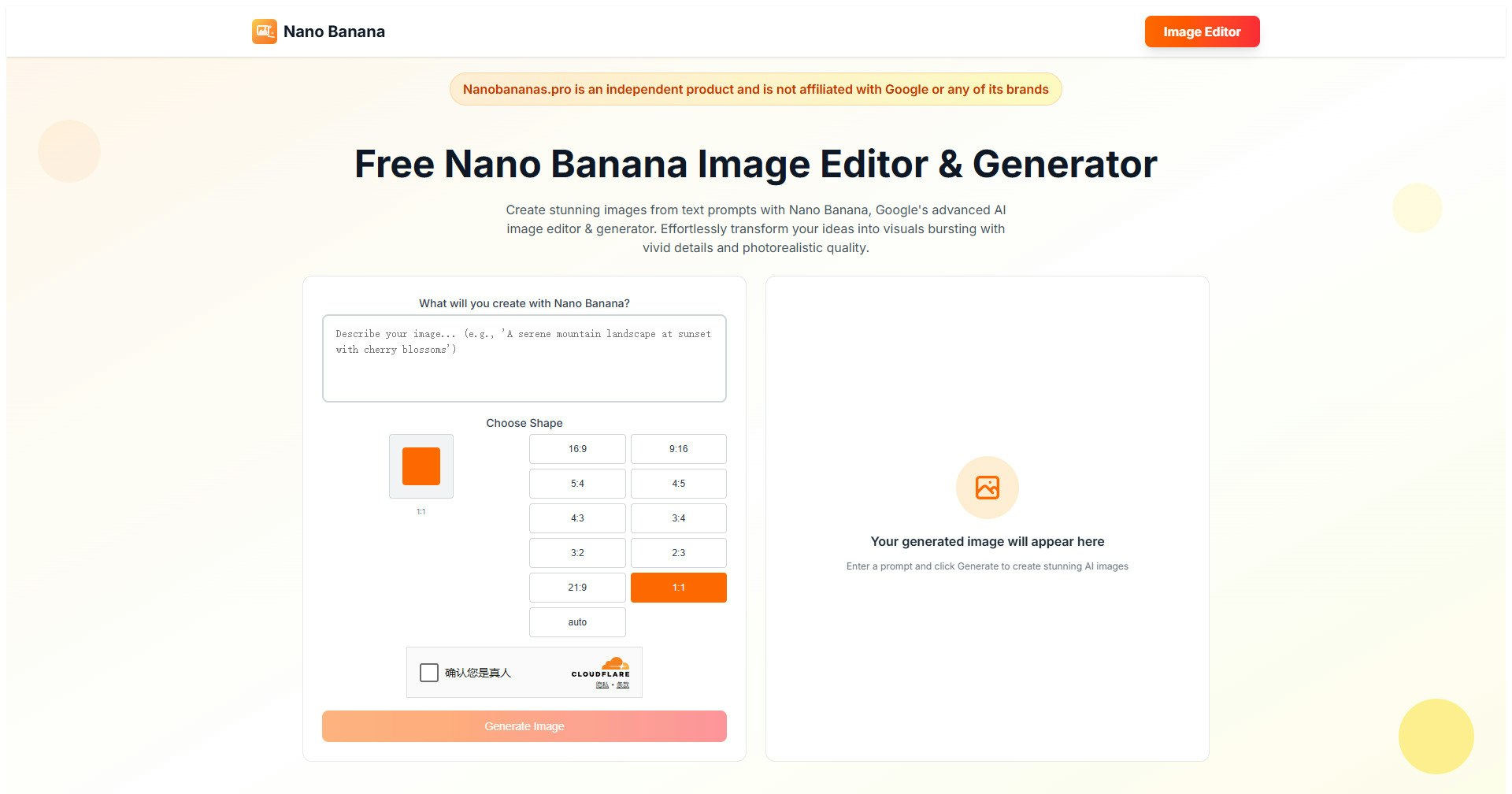 Free Nano Banana AI Image Editor gallery image