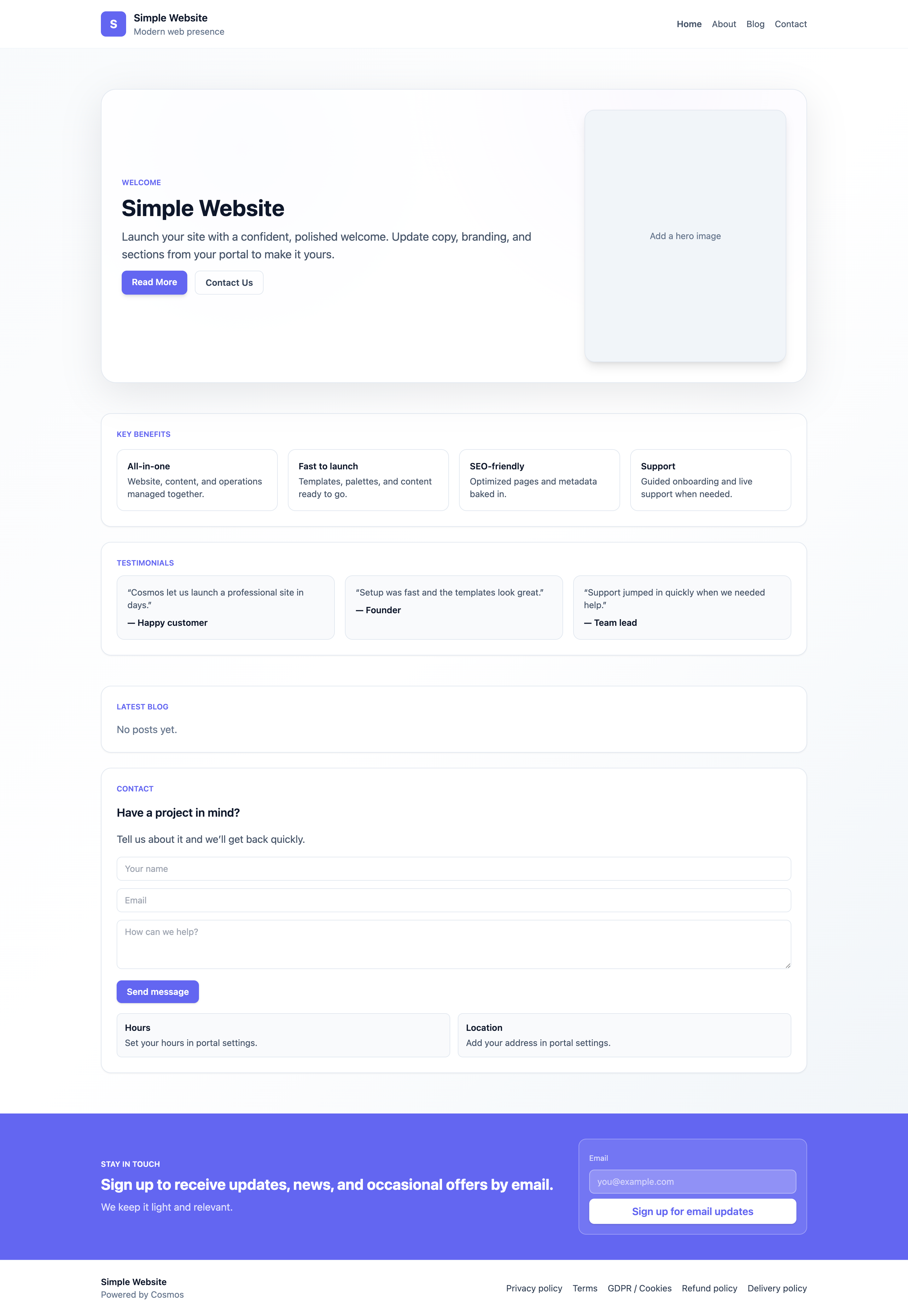 Cosmos Platform gallery image