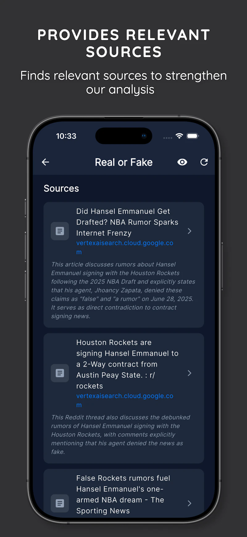 Real or Fake Scan screenshot 2