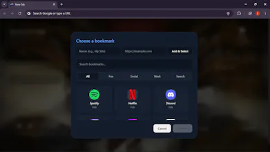 Halo New Tab Dashboard gallery image