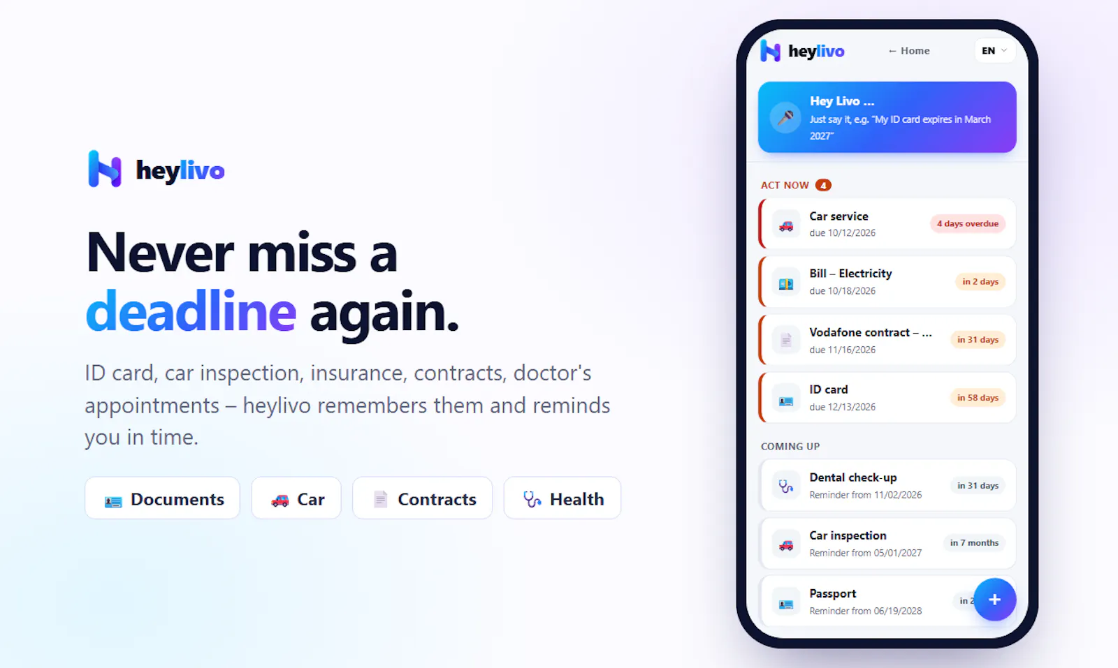 heylivo screenshot 1