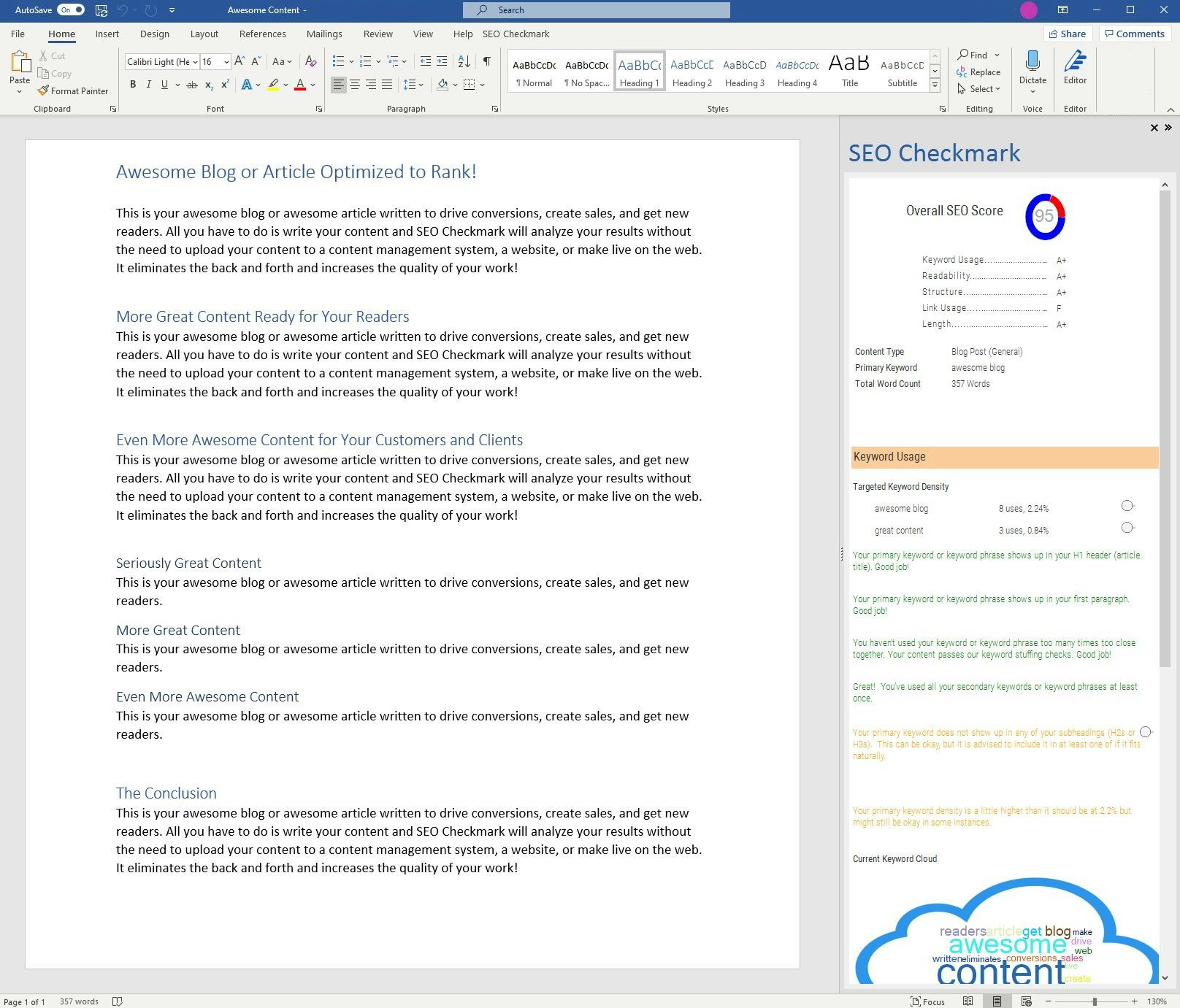 SEO Checkmark gallery image