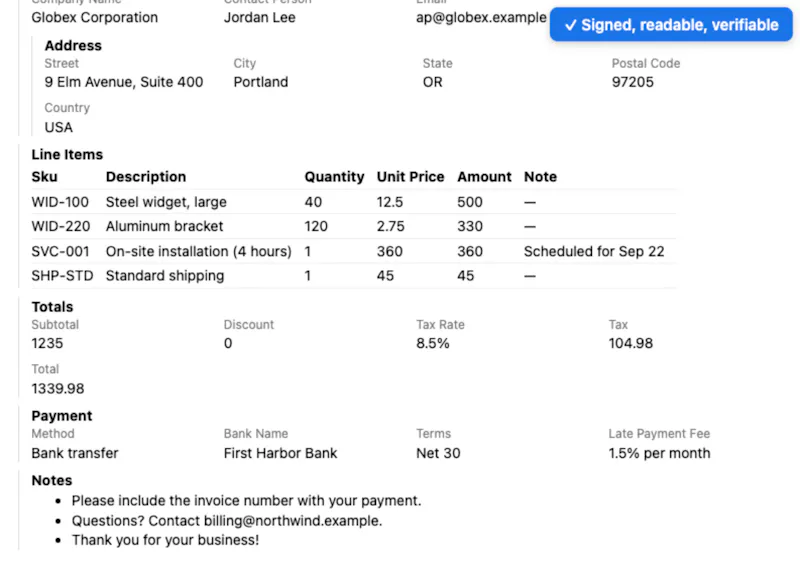 JSON Doc screenshot 3