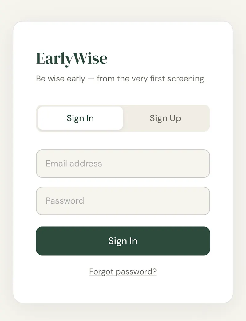 EarlyWise screenshot 3